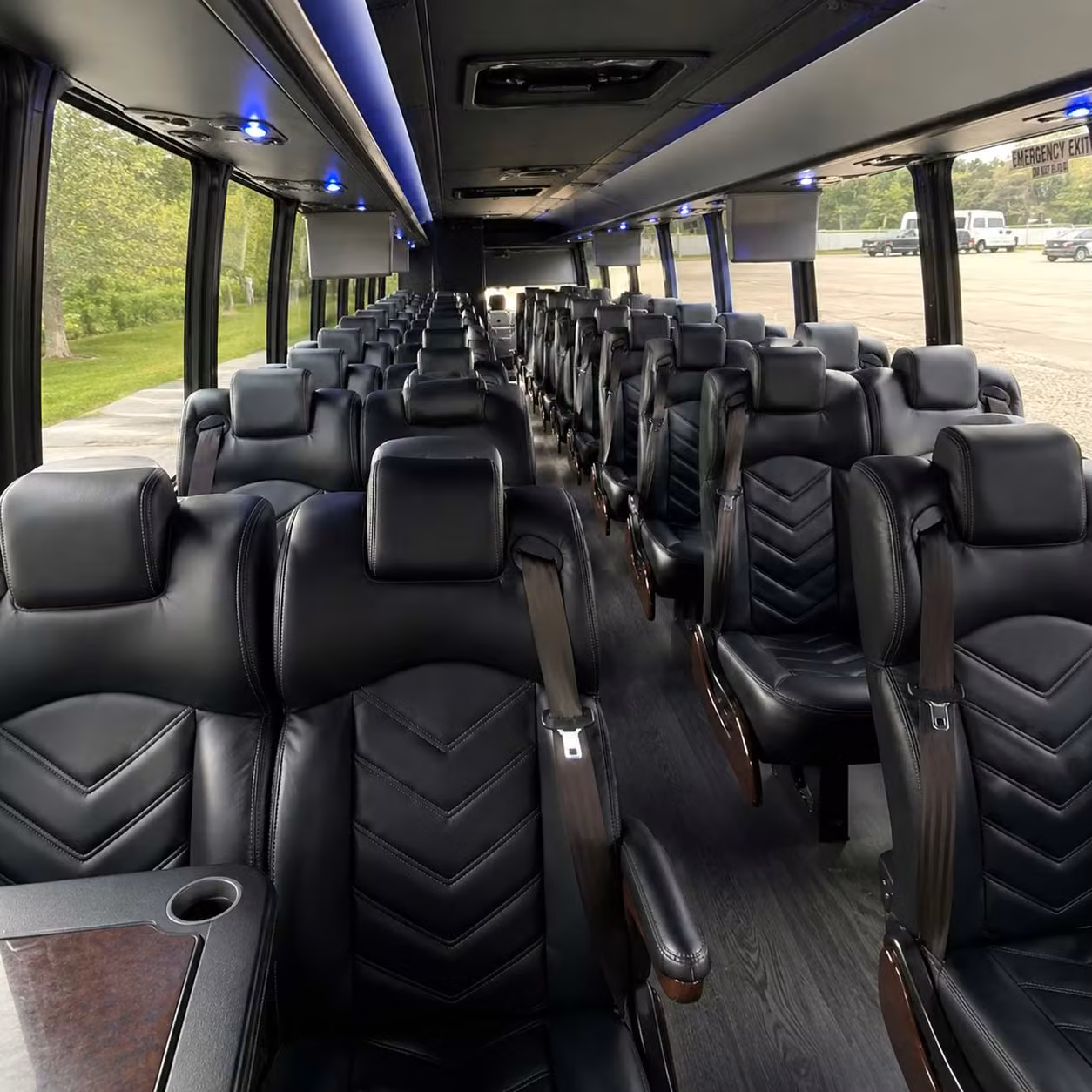 25 passenger minibus inside