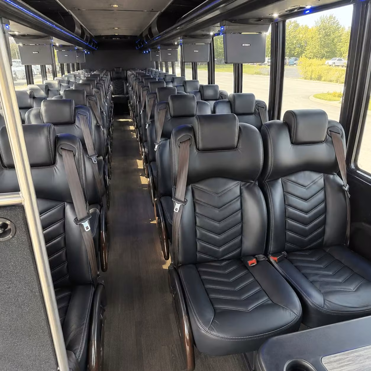 30 passenger minibus interior