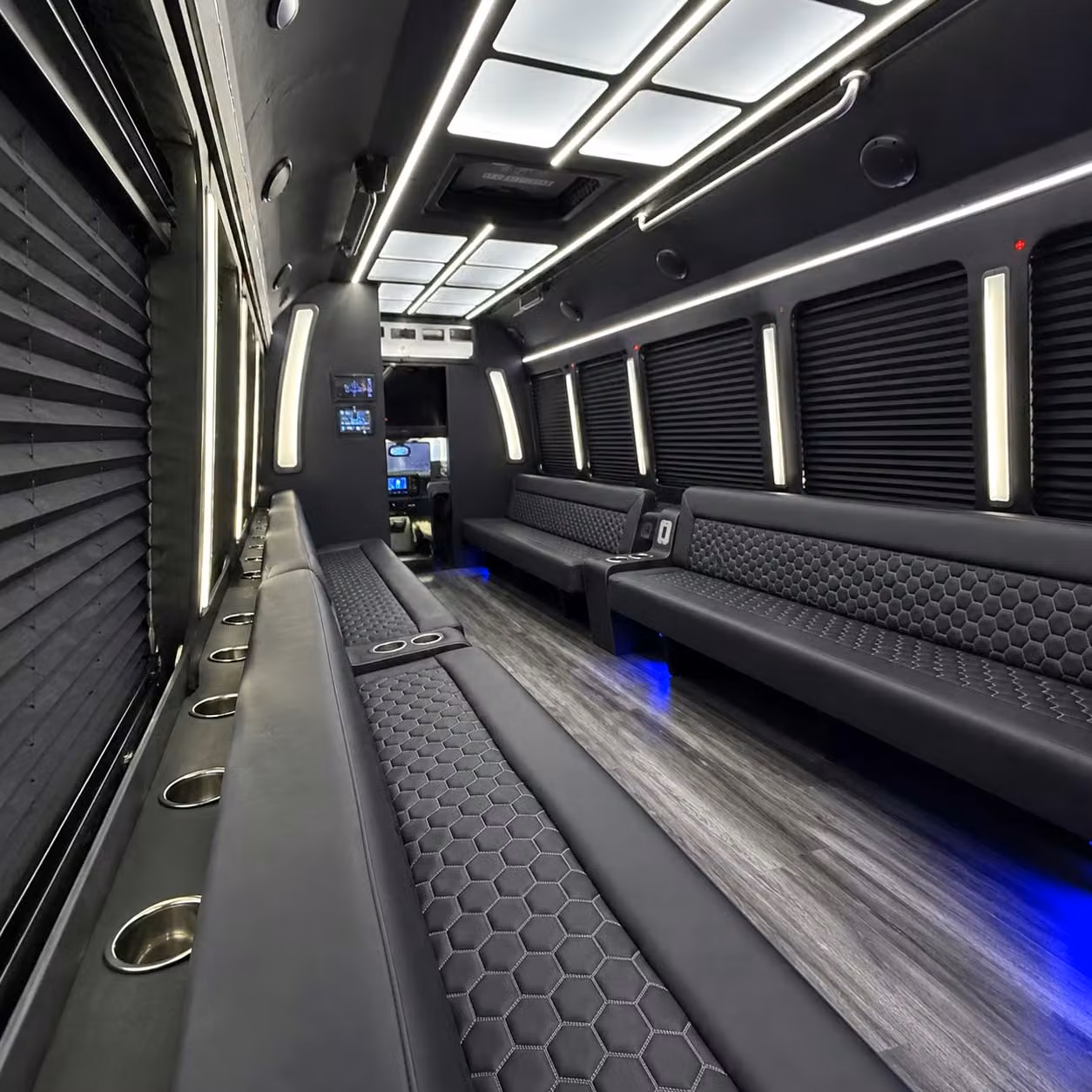 party bus interior
