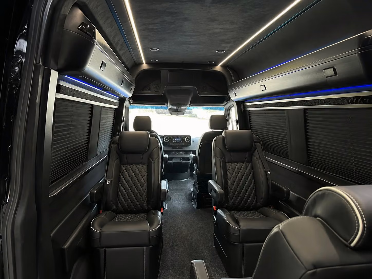 sprinter van with driver interior